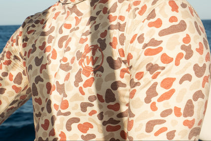 The Tideland Hoodie - Red Camo