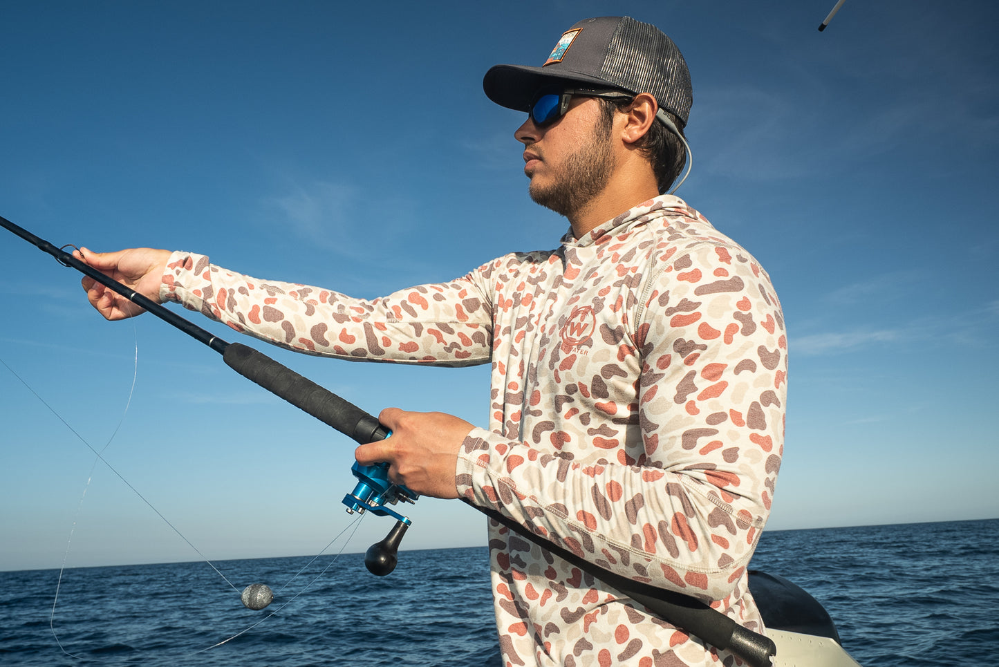 The Tideland Hoodie - Red Camo