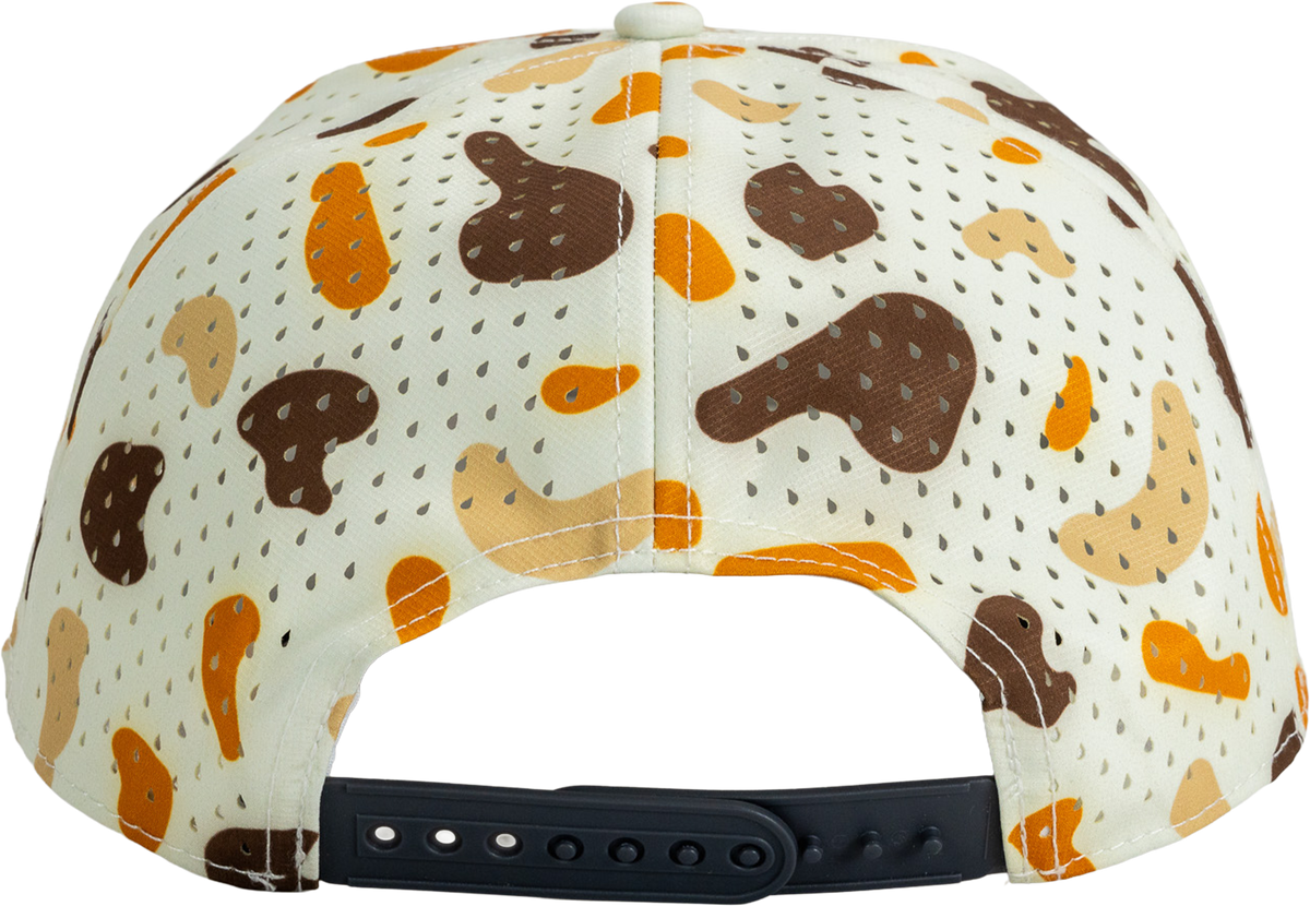 Wet Water The Wake Hat in camo, back view